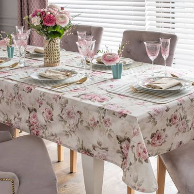 Table cloths - Tablecloth Roselle - 140 cm x 300 cm - ROSEBERRY HOME