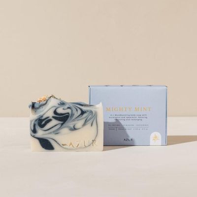 Gifts - Soap MIGHTY MINT | body bar | natural soap - AZUR NATURAL BODY CARE