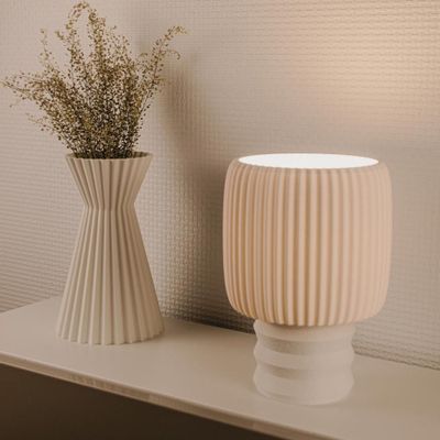 Aménagements pour bureau - Lampe à poser "L'ambiance Est Chaleureuse" - AURA 3D