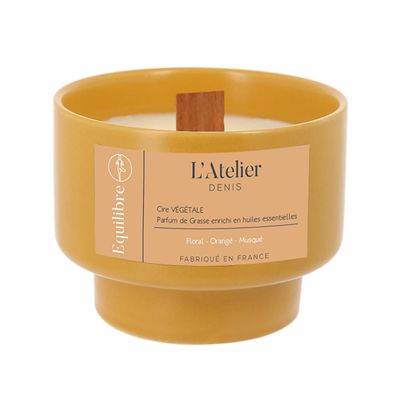 Bougies - L'ATELIER DENIS Céramique Bougie Parfumée Parfum Euphorie - L'ATELIER DENIS