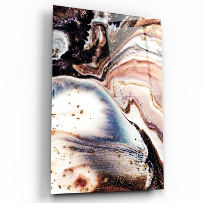 Other wall decoration - Marble PatternGlass Wall Art 110CMx70CM - ARTDESIGNA