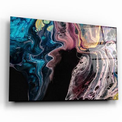 Autres décorations murales - MarbleTones V2Designer's Collection Décoration murale en verre 110CMx70CM - ARTDESIGNA