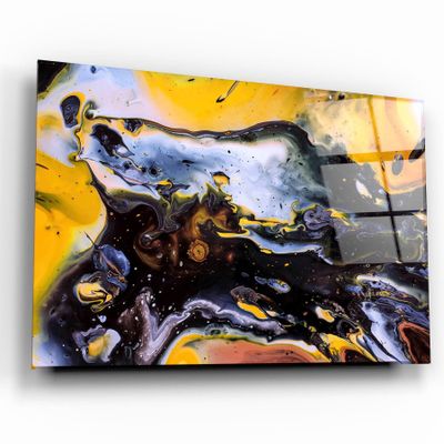 Other wall decoration - MarbleTonesDesigner's Collection Glass Wall Art  110CMx70CM - ARTDESIGNA