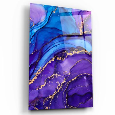 Other wall decoration - Marble Collection V2Glass Wall Art 110CMx70CM - ARTDESIGNA