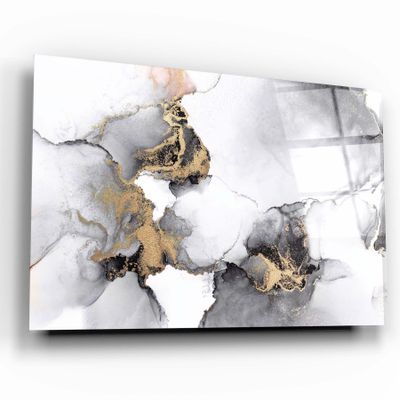 Autres décorations murales - Collection Marbre H1Art mural en verre 110CMx70CM - ARTDESIGNA