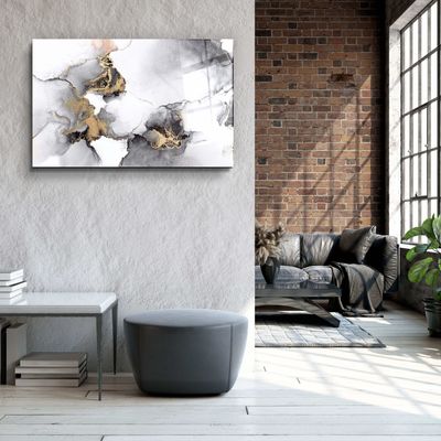 Other wall decoration - Marble Collection H1Glass Wall Art  110CMx70CM - ARTDESIGNA