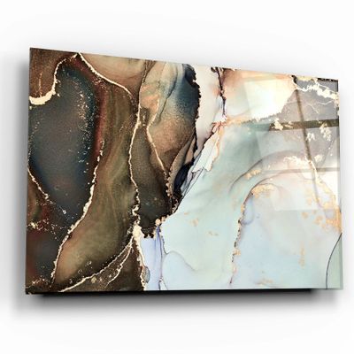 Other wall decoration - Marble Collection H3Glass Wall Art 110CMx70CM - ARTDESIGNA