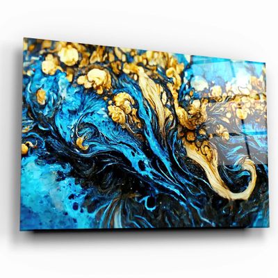 Other wall decoration - Marble Collection H7Glass Wall Art 110CMx70CM - ARTDESIGNA