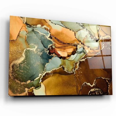 Autres décorations murales - Collection Marbre H13Décor mural en verre 110CMx70CM - ARTDESIGNA