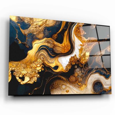 Other wall decoration - Marble Collection H12Glass Wall Art 110CMx70CM - ARTDESIGNA