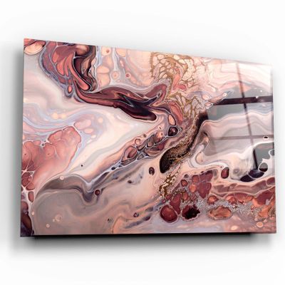 Autres décorations murales - Collection Marbre H25Décor mural en verre 110CMx70CM - ARTDESIGNA