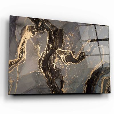 Other wall decoration - Marble Collection H27Glass Wall Art 110CMx70CM - ARTDESIGNA
