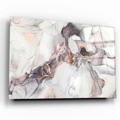 Other wall decoration - Marble Collection H28Glass Wall Art 110CMx70CM - ARTDESIGNA