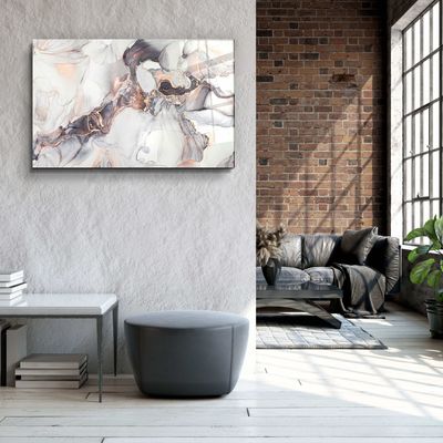 Autres décorations murales - Collection Marbre H28Décor mural en verre  110CMx70CM - ARTDESIGNA