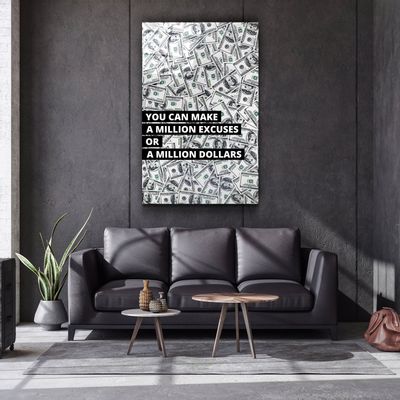 Autres décorations murales - Art mural en verre de la collection Million Dollar Designers 110CMx70CM - ARTDESIGNA