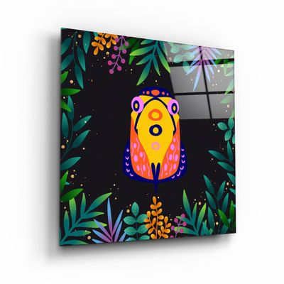 Other wall decoration - Animal Republic-ToucanDesigners Collection Glass Wall Art 80CMX80CM - ARTDESIGNA