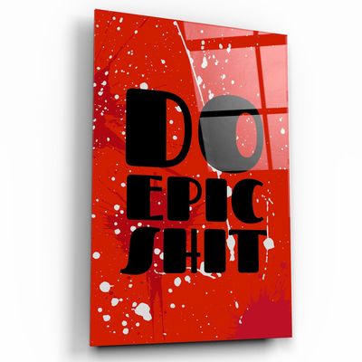 Other wall decoration - Do Epic XDesigners Collection Glass Wall Art 110CMx70CM - ARTDESIGNA