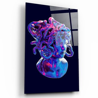 Other wall decoration - Medusa | Designers Collection Glass Wall Art 110CMx70CM - ARTDESIGNA