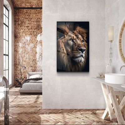 Other wall decoration - The KingDesigners Collection Glass Wall Art 110X70CM - ARTDESIGNA