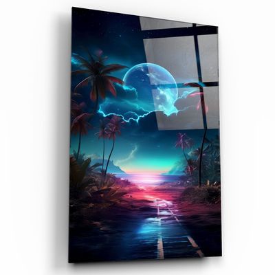 Autres décorations murales - Art mural en verre de la collection Mia-Mi Designers 110CMx70CM - ARTDESIGNA