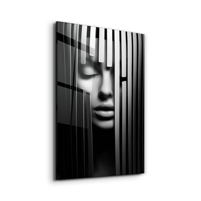 Autres décorations murales - Derrière les bars - Designers Collection Art mural en verre 110CMx70CM - ARTDESIGNA