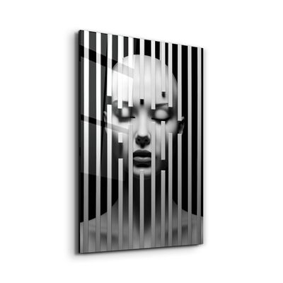 Other wall decoration - Behind the Bars 2 Designers Collection Glass Wall Art 110CMx70CM - ARTDESIGNA