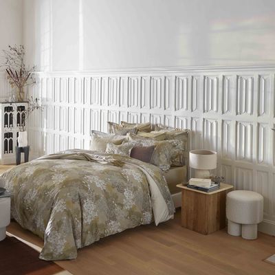 Bed linens - LANDE - Printed cotton sateen bedding set - ALEXANDRE TURPAULT