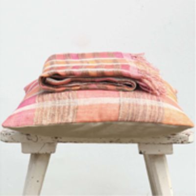 Cushions - Sienna Cushion Cover Orange- Linen - ML FABRICS