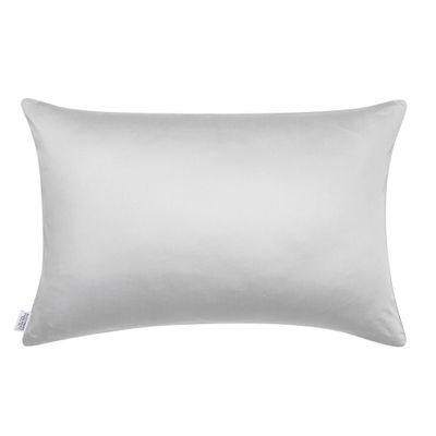 Bed linens - Linen & Silk Silver - Linen & Silk Jacquard Cushion Cover - ALEXANDRE TURPAULT