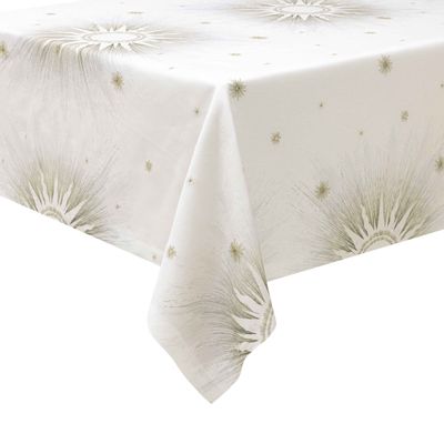 Table linen - POUSSIERE D'ETOILE - Linen tablecloth - ALEXANDRE TURPAULT