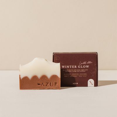 Gifts - Soap WINTER GLOW | christmas soap | limited edition body bar - AZUR NATURAL BODY CARE