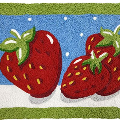 Autres tapis - small rug jellybean strawberries - KARENA INTERNATIONAL