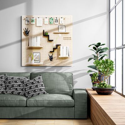 Decorative objects - Perforated Pegboard Décor - QUARK