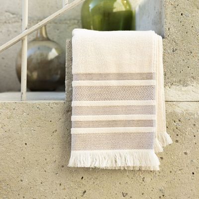 Bath towels - Premium Bath Towel Morning Dunes. Organic Cotton. Limited edition - SOWL