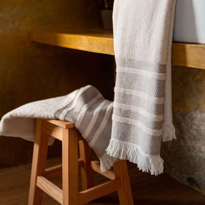 Bath towels - Premium Bath Towel Morning Dunes 70x140. Limited edition - SOWL