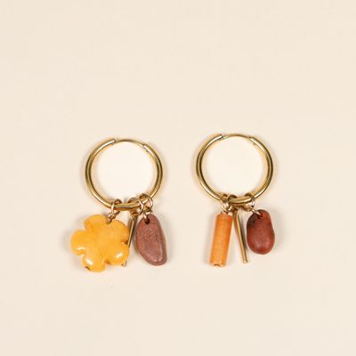 Jewelry - Pair of Totem earrings - ATELIER DEUX MAINS