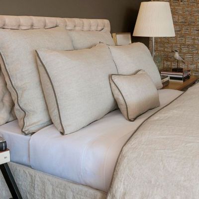 Bed linens - Milan Washed Linen Premium Bed Set - SOWL