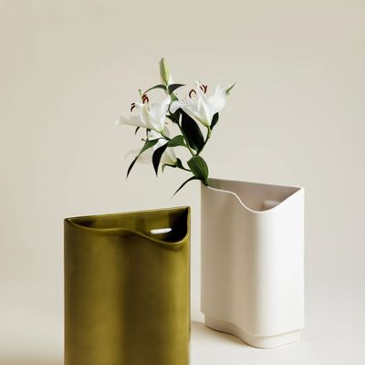 Ceramic - Vibration Vase - FAIENCERIE DE CHAROLLES