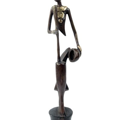 Pièces uniques - Bronzes « Simplicity » 30 cm - LAFI BALA - BRONZES D'AFRIQUE