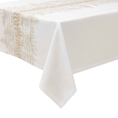Table linen - FOSSILE - Linen tablecloth - ALEXANDRE TURPAULT