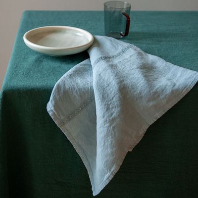 Serviettes - Linge de table - Nappes - COULEUR CHANVRE