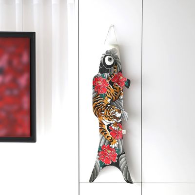 Decorative objects - Koinobori Tattoo Tigre (KOI2.56/M) - MADAME MO