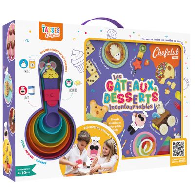 Children's arts and crafts - Kids Set: The Must-Have Cakes and Desserts - SNACKING MEDIA / CHEFCLUB
