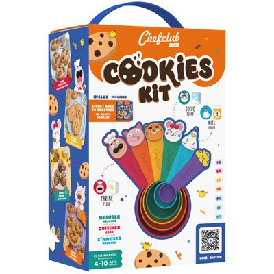 Children's arts and crafts - Starter kit: Chefclub Cups Recipes Cookies - SNACKING MEDIA / CHEFCLUB