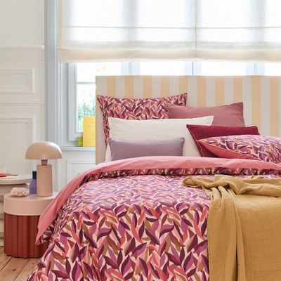 Bed linens - Leaves - Cotton Percale Bedding Set - ESSIX