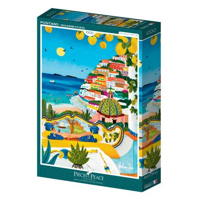Other wall decoration - Puzzle Positano - PIECES & PEACE PUZZLE