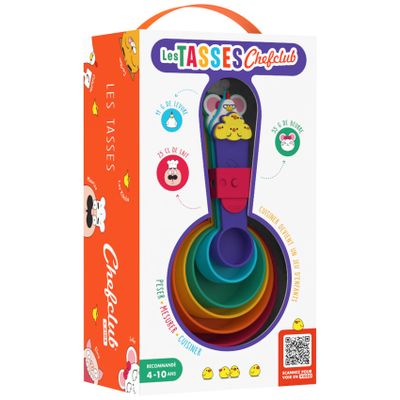 Loisirs créatifs pour enfant - Starter kit Coffret Kids : Les Tasses Chefclub - SNACKING MEDIA / CHEFCLUB