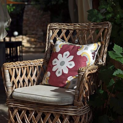 Fabric cushions - Mediterranea Cushion Cover Roza - STEPHANIE BORG®