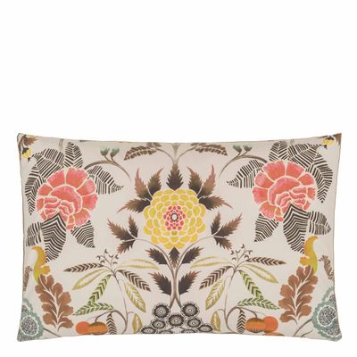 Linge de lit - Brocart Décoratif Sépia - Parure en satin de coton - DESIGNERS GUILD