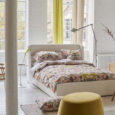 Bed linens - BROCART DECORATIF Sépia- Parure en satin de coton - DESIGNERS GUILD